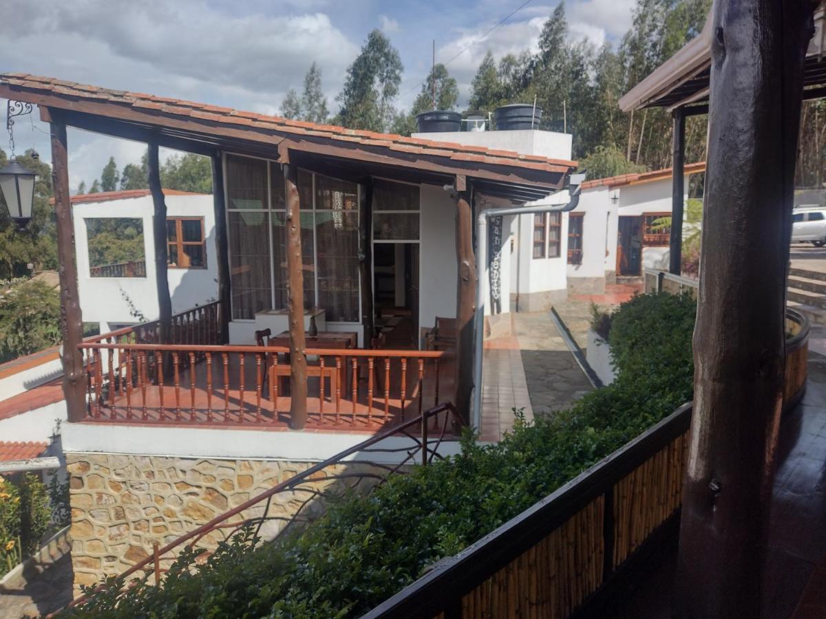 San Benito Hotel Tibasosa Eksteriør bilde