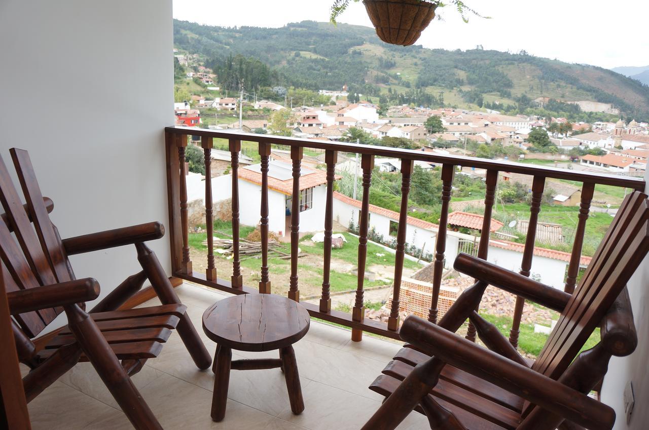 San Benito Hotel Tibasosa Eksteriør bilde