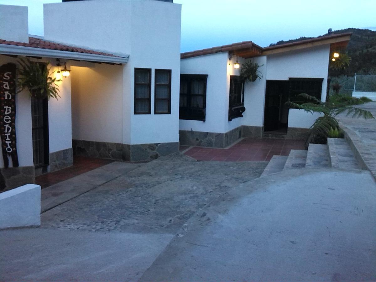San Benito Hotel Tibasosa Eksteriør bilde