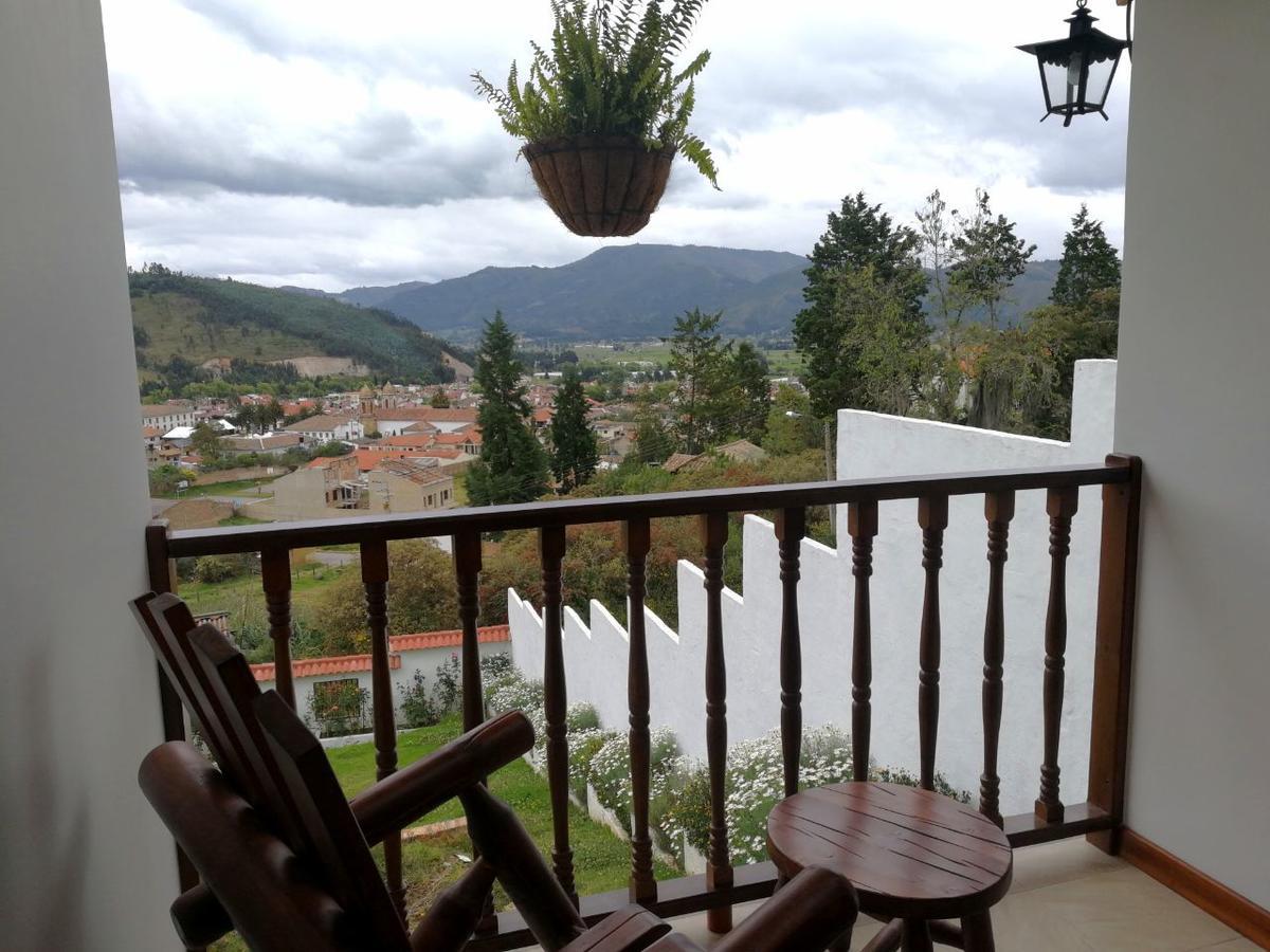 San Benito Hotel Tibasosa Eksteriør bilde