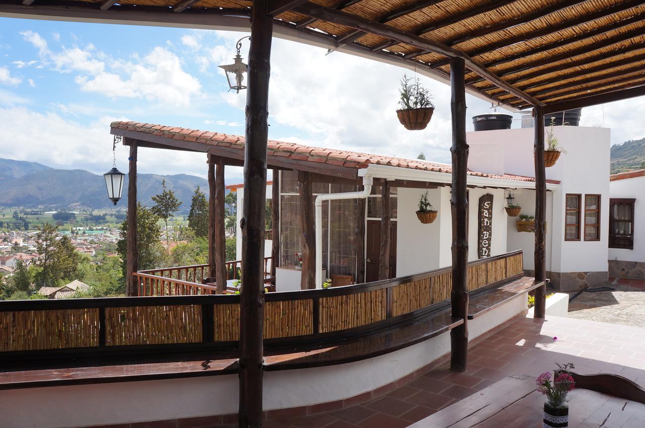San Benito Hotel Tibasosa Eksteriør bilde